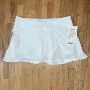 lululemon athletica Play Off the Pleats Skirt - White